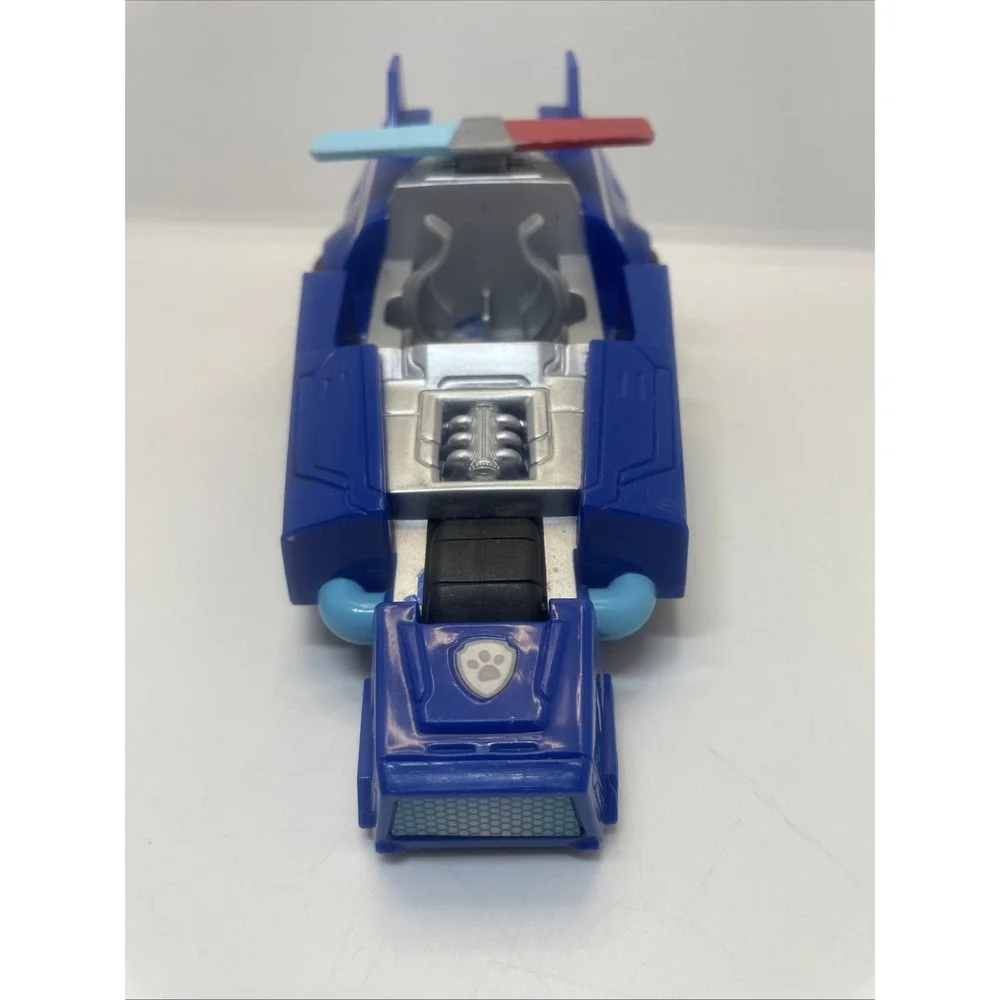 Paw Patrol Ready Race Rescue Marshall Race Car And Mighty Movie Chase Cruiser - Picture 11 of 12